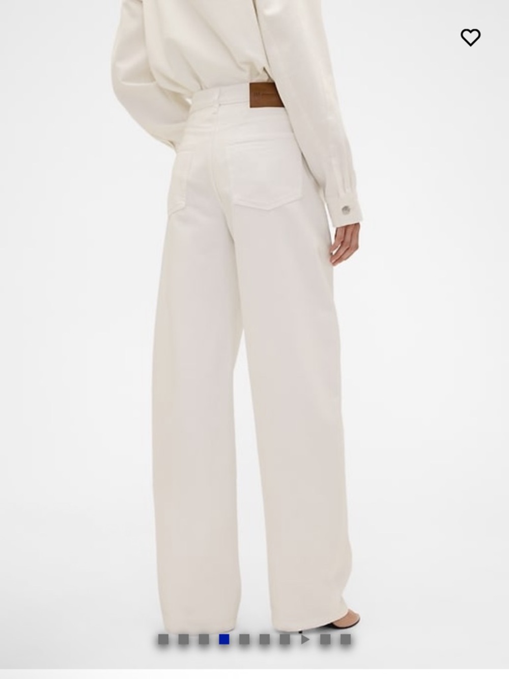 GAP X Victoria Beckham High Rise Arc Jeans - Picture 3 of 4